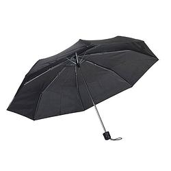 Foto van Opvouwbare mini paraplu zwart 96 cm - paraplu's