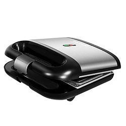 Foto van Tosti apparaat cecotec rock´ntoast 750w zwart roestvrij staal 750 w