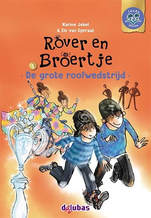 Foto van Rover en broertje - de grote roofwedstrijd - karine jekel - hardcover (9789053008461)