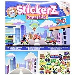 Foto van Autoraam stickers boek verkeer thema - raamstickers