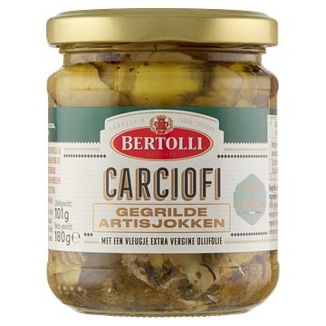 Foto van Bertolli carciofi gegrilde artisjokken 180g bij jumbo