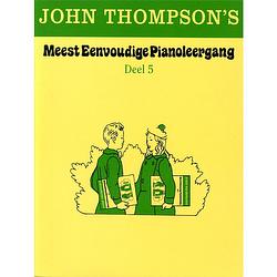 Foto van Emc meest eenvoudige pianoleergang 5 - john thompson pianoboek