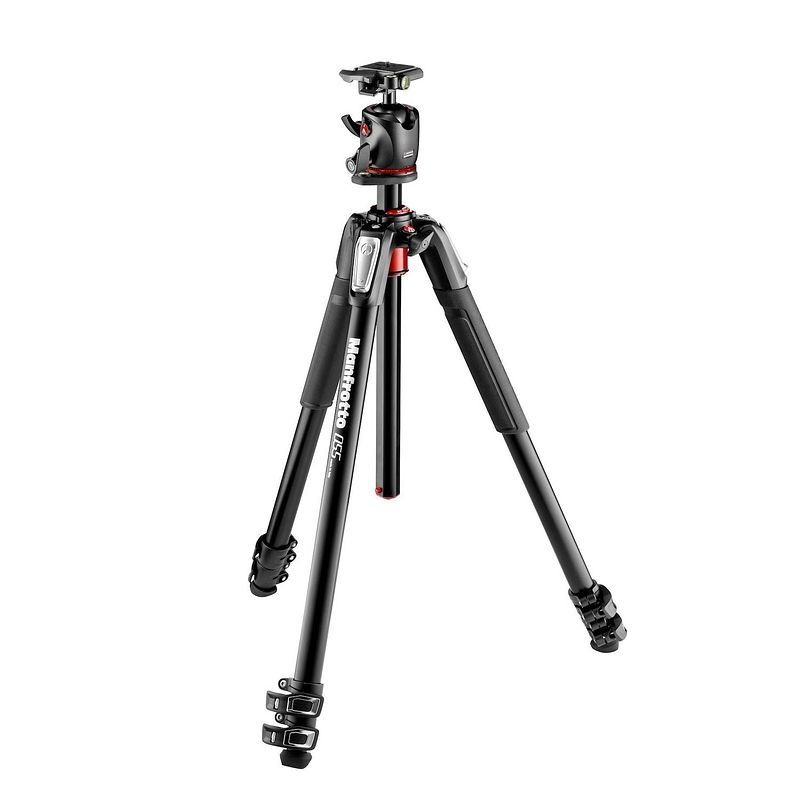 Foto van Manfrotto mk055xpro3-bhq2 tripod + ballhoofd