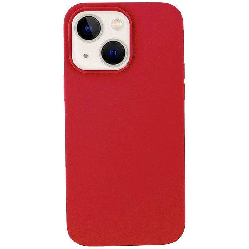 Foto van Jt berlin steglitz silicon case apple iphone 14 plus rood