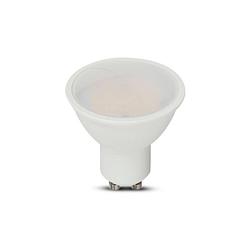 Foto van V-tac vt-271-n gu10 led spots - melkachtig - 110° - samsung - ip20 - wit - 10w - 1000 lumen - 4000k - 5 jaar