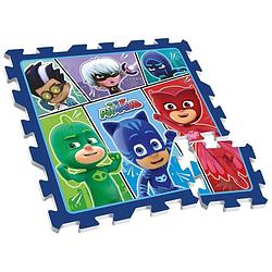 Foto van Disney vloerpuzzel pj masks junior 88 cm blauw 9-delig