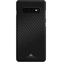 Foto van Black rock ultra thin iced backcover samsung galaxy s10 zwart, carbon