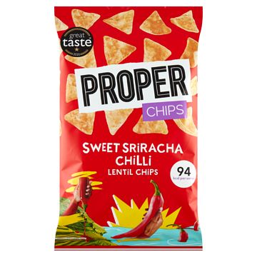 Foto van Proper chips sweet sriracha chilli linzen chips 85g bij jumbo