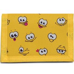 Foto van Bestway portemonnee smiley - 14 x 9 cm - geel