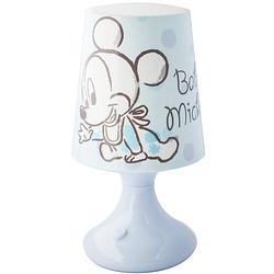 Foto van Disney mickey/donald nachtlampje 19 cm kleurwisselende led lamp