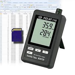 Foto van Pce instruments pce-ht110 multidatalogger 10 % hrel (min.)