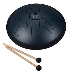 Foto van Sela se 371 melody tongue drum d akebono 10 inch navy blue