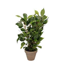 Foto van Groene ficus kunstplant 40 cm - kunstplanten