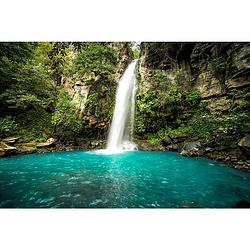 Foto van Inductiebeschermer - waterfall - 81.6x52.7 cm