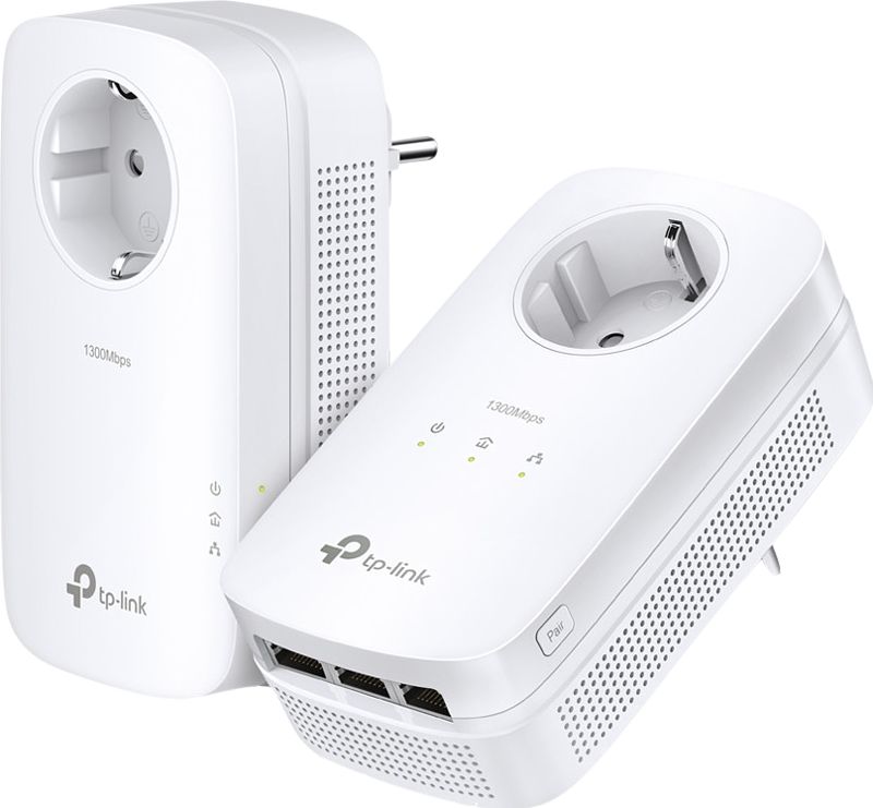 Foto van Tp-link homeplug tl-pa8033p kit - 2 stuks (geen wifi)