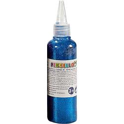 Foto van Pincello glitters in tube metallic junior 80 gram blauw