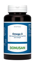 Foto van Bonusan omega-3 360mg epa 240mg dha softgels