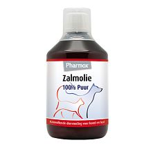 Foto van Pharmox zalmolie puur 425ml