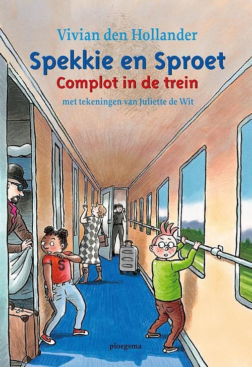 Foto van Spekkie en sproet: complot in de trein - vivian den hollander - ebook