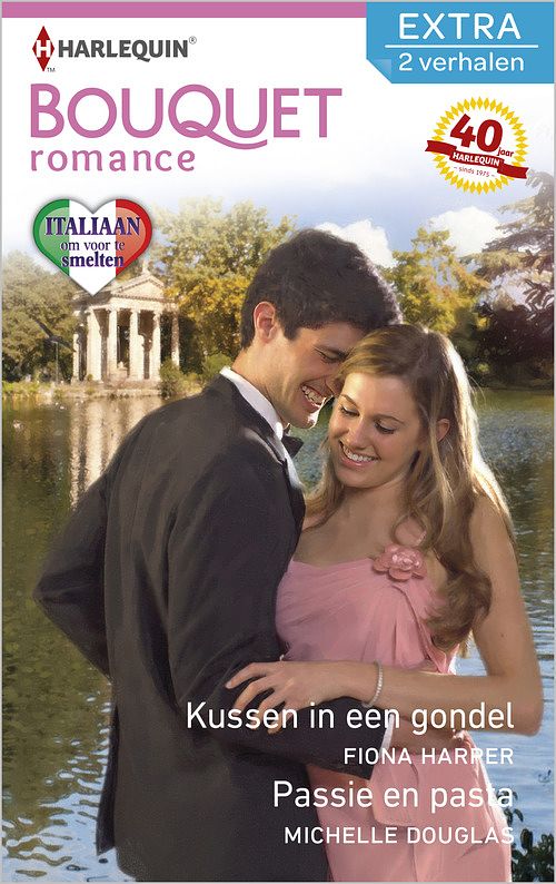 Foto van Kussen in een gondel ; passie en pasta - fiona harper, michelle douglas - ebook