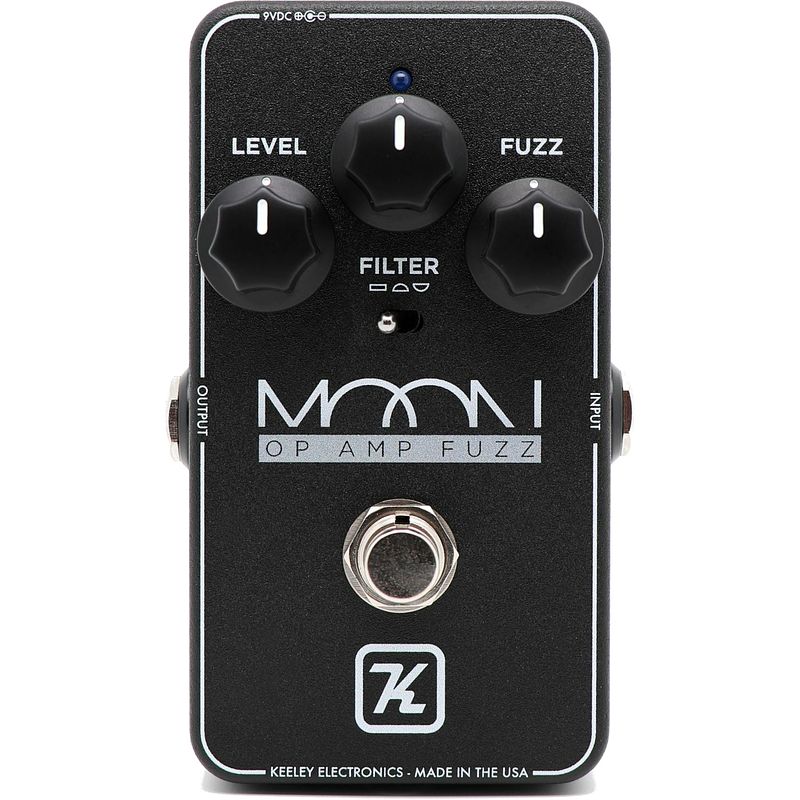 Foto van Keeley moon op amp fuzz effectpedaal