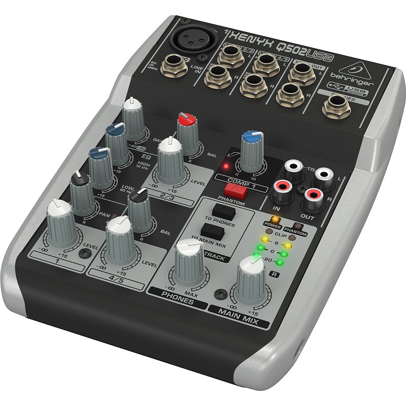 Foto van Behringer xenyx q502usb analoog mengpaneel