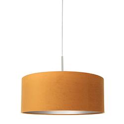 Foto van Moderne hanglamp - steinhauer - metaal - modern - klassiek - e27 - l: 45cm - voor binnen - woonkamer - eetkamer - zilver