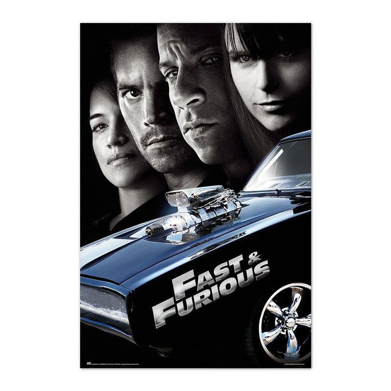 Foto van Grupo erik fast and furious 4 poster 61x91,5cm