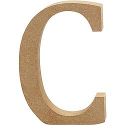 Foto van Creotime houten letter c 8 cm