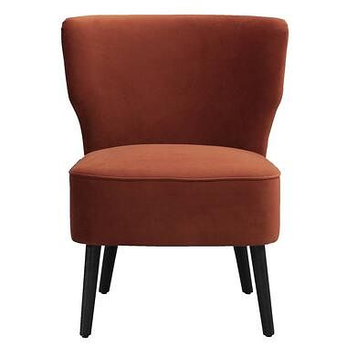 Foto van Fauteuil hasvik stax - velvet 303 roest - leen bakker