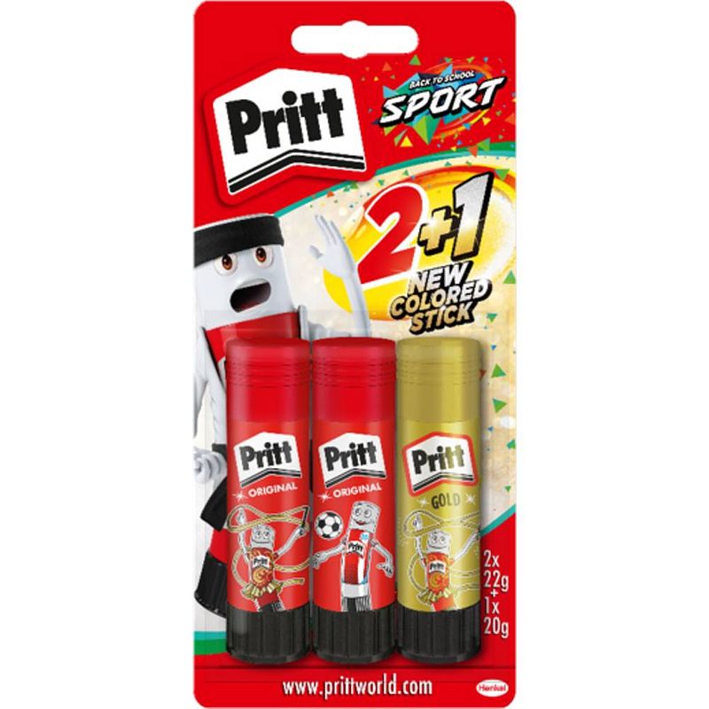 Foto van Pritt lijmstift pbs2b 64 g