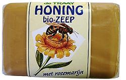 Foto van De traay zeep honing met rozemarijn