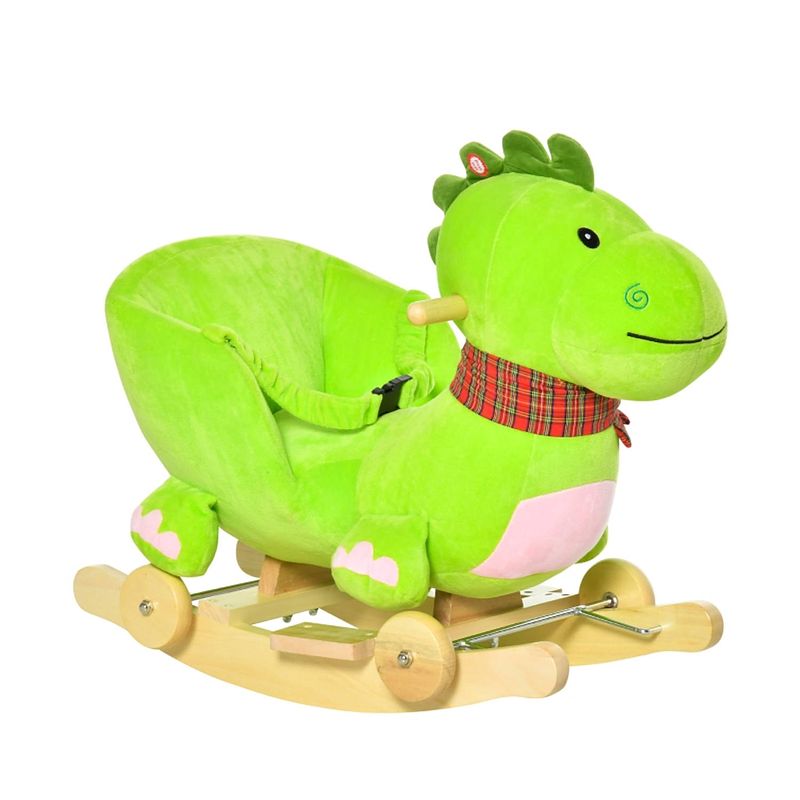 Foto van Hobbeldier draak - hobbelpaard - schommelpaard - schommelstoel voor kinderen - speelgoed