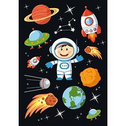 Foto van 30x astronauten/ruimte stickers - stickers