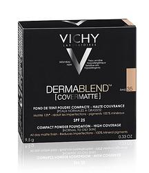 Foto van Vichy dermablend covermatte poeder foundation 35 sand