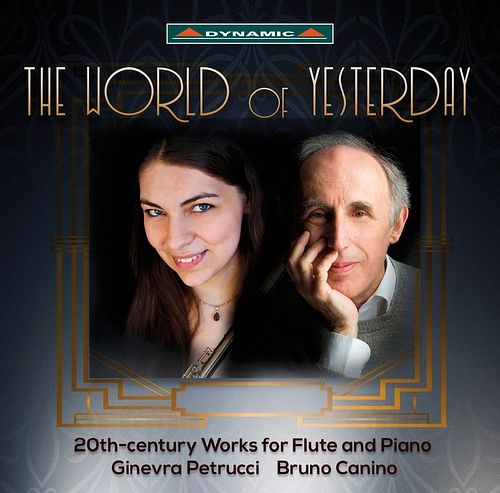 Foto van The world of yesterday, 20th century works for flute and piano - cd (8007144077167)