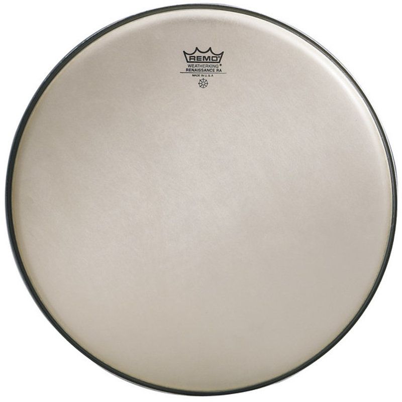 Foto van Remo ra-0014-ss ambassador renaissance 14 inch tom- en snarevel