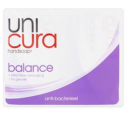 Foto van Unicura balans antibacteriele tabletzeep 2 x 90g bij jumbo