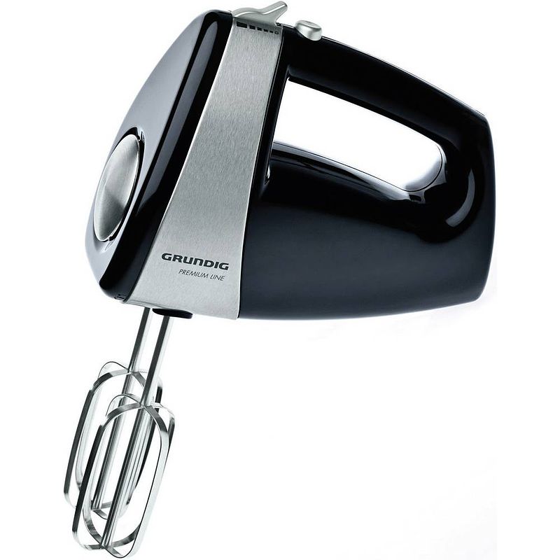 Foto van Grundig hm 5040 handmixer 300 w zwart, rvs