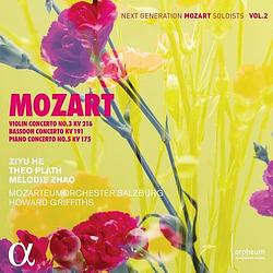 Foto van Mozart: concertos for violin, bassoon & piano - cd (3760014197956)