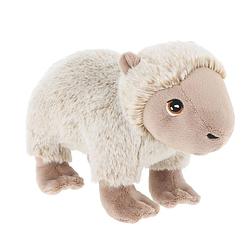Foto van Keel toys pluche capybara knuffeldier - grijs - staand - 20 cm - knuffeldier