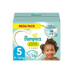 Foto van Pampers - premium protection - maat 5 - mega pack - 76 luiers