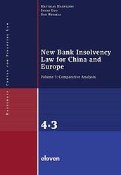 Foto van New bank insolvency law for china and europe - b. wessels, m. haentjens, s. guo - ebook (9789089746955)