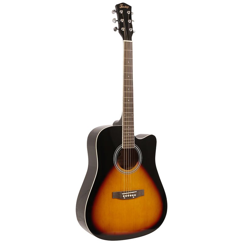 Foto van Fazley w40-sb akoestische western gitaar sunburst