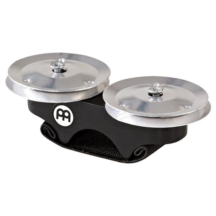 Foto van Meinl fjs1a-bk finger jingle aluminium