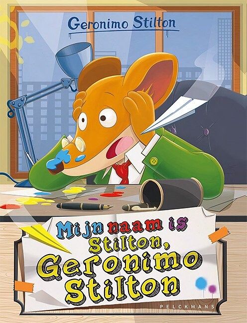 Foto van Mijn naam is stilton, geronimo stilton - geronimo stilton - hardcover (9789464290653)