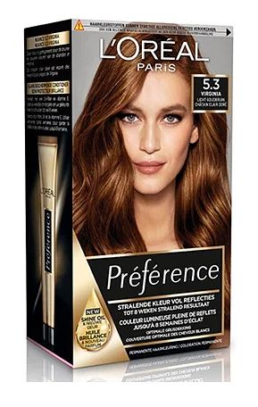 Foto van L'soréal paris preference 5.3 virginia licht goudbruin