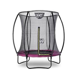 Foto van Exit silhouette trampoline rond - 183 cm - roze