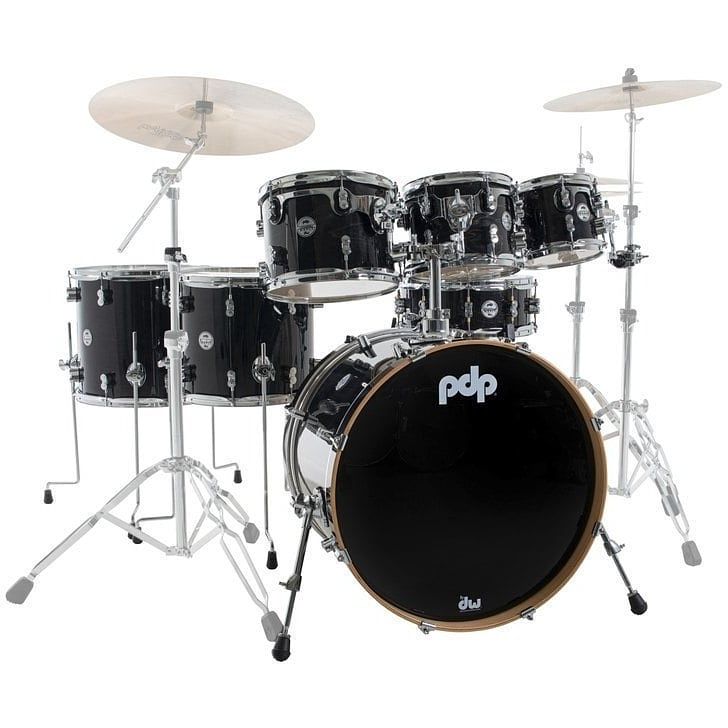 Foto van Pdp drums pd806079001 concept maple ebony stain 7d. shellset