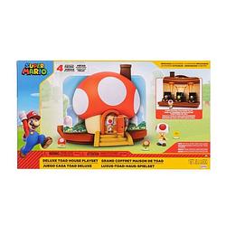 Foto van Super mario toad huis deluxe voor figuren van 6,5cm